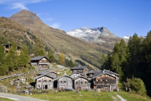 Images Dated 4th October 2009: The alp Aussergschloess in East Tyrol, national park Hohe Tauern Europe, central europe