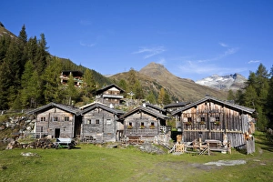 Images Dated 4th October 2009: The alp Aussergschloess in East Tyrol, national park Hohe Tauern Europe, central europe