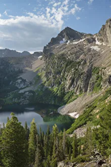 Subalpine Prints: Alpine Lake, Sawtooth Mountains, Idaho