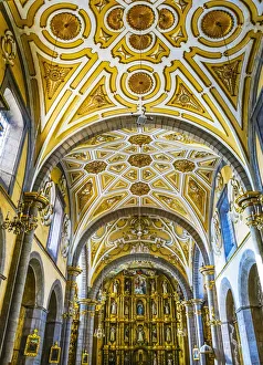 Place Prints: Altar, Church of Santo Domingo, Puebla, Mexico. Built in 1600 s
