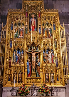 District Of Columbia Prints: Altar, Washington National Cathedral