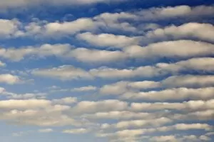 Altocumulus cloud pattern, Switzerland