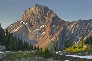 Hiking Prints: American Border Peak, North Cascades, Washington State