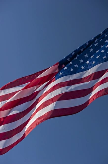 Waving Prints: American flag