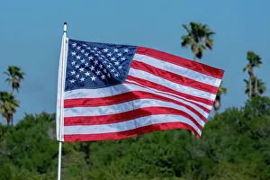 Daylight Prints: American flag, Florida