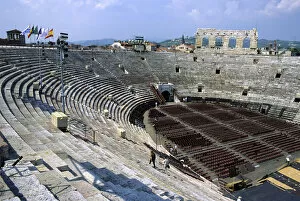 The Amphitheater in Verona, Italy. italy, italian, language, europe, european