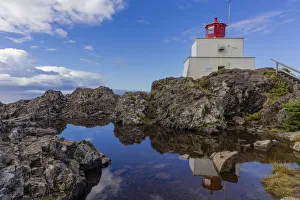 Images Dated 2nd September 2016: Amphitrite Lighthouse near Uculet, British Columbia, Canada