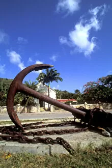 Images Dated 15th December 2004: Anchor Bicentennial Port Gustavia St Barths