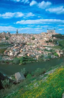 Toledo Prints: Ancient city of Toledo, Spain