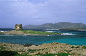 Sardinia Prints: Ancient Fort of Stintino, Sardinia, Italy. italy, italian, europe, travel