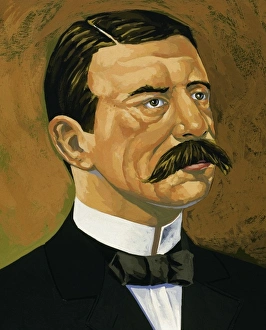 Explorer Prints: Andree, Salomon August (1854-1897). Swedish explorer