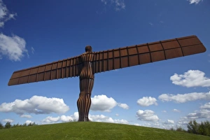 England Prints: The Angel of the North Statue, Newcastle upon Tyne, England