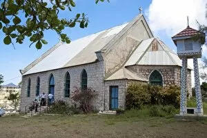 Images Dated 6th May 2006: Anglican Church, Treasure Beach, Lovers Leap, Jamaica South Coast