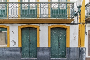 Terceira Prints: Angra do Heroismo, Portugal. Old traditional buildings