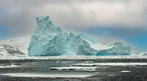 Floating Prints: Antarctic iceberg