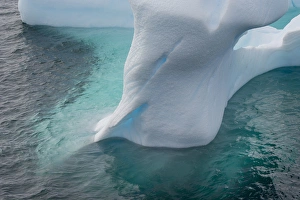 Images Dated 18th February 2014: Antarctica. Antarctic Peninsula. Argentine Islands. Unusually shaped iceberg