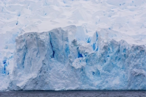 Images Dated 19th February 2014: Antarctica. Antarctic Peninsula. Paradise Harbor. Glacier