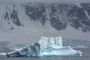 Images Dated 16th February 2014: Antarctica. Antarctic Peninsula. Gerlache Strait. Iceberg