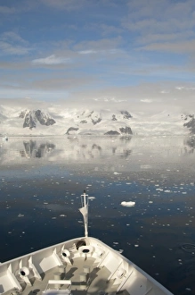 Images Dated 12th March 2010: Antarctica, Antarctic Penninsula. Silverseas expedition ship, Prince Albert II