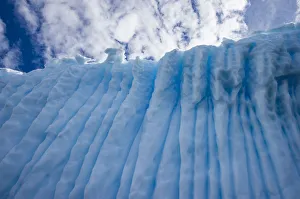 Images Dated 7th December 2011: Antarctica, Gerlach Strait, blue ice formation
