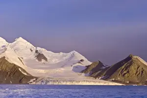 South Pole Prints: Antarctica, Livingston Island. Sunset at Livingston Island Antarctica