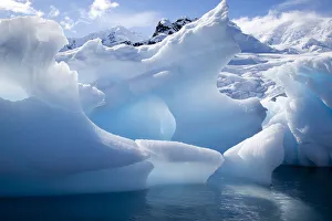 Natural Beauty Prints: Antarctica, Paradise Bay, Iceberg