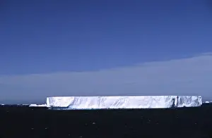 Stark Prints: Antarctica, Southern Ocean. A tabular iceberg near the Antarctic Peninsula
