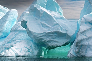 Images Dated 17th April 2024: Antarctica, Yalour Islands. Close-up of icebergs