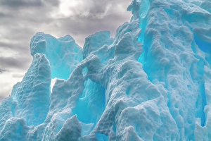 Images Dated 17th April 2024: Antarctica, Yalour Islands. Close-up of icebergs