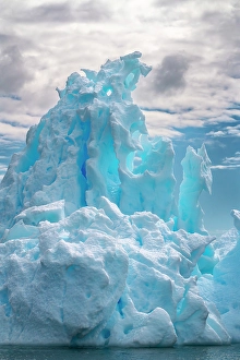 Images Dated 17th April 2024: Antarctica, Yalour Islands. Close-up of icebergs