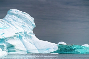 Images Dated 17th April 2024: Antarctica, Yalour Islands. Landscape with icebergs and ocean