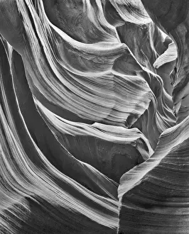 Slot Canyon Prints: Antelope Arcade Lower Antelope Canyon Page Arizona USA