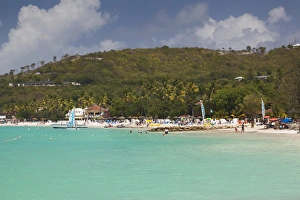 Images Dated 28th March 2012: Antigua and Barbuda, Antigua, Dickenson Bay, beach