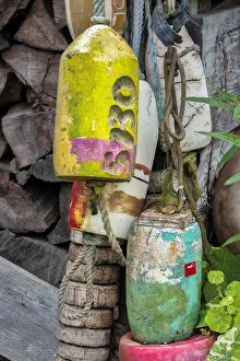 Rope Prints: Antique buoy