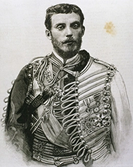 Military Uniform Prints: Antoine Marie Philippe Louis d Orleans, Duke de Montpensier (1824-1890). Prince