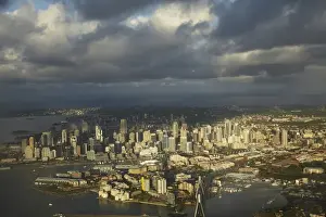 Traffic Prints: ANZAC Bridge, Pyrmont, Sydney Central Business District and Sydney Harbour