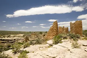 Images Dated 29th May 2007: Archaeological site of Hovenweep National Monument in Mesa Verde County, Utah. Native
