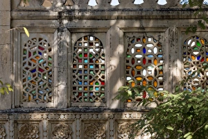 Images Dated 31st January 2015: Architectural detail. City Palace. Shiw Nivas Palace. Udaipur Rajasthan. India