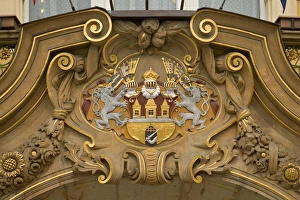 Images Dated 3rd May 2004: architectural detail, Czech Republic, prague