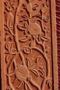 South Asia Prints: Architectural detail. Fatehpur Sikri. Mughal Empire Mosque. Unesco World Heritage