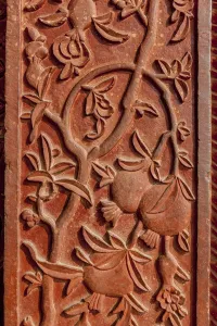 Images Dated 3rd February 2015: Architectural detail. Fatehpur Sikri. Mughal Empire Mosque. Unesco World Heritage