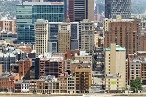 Pennsylvania Prints: Architecture in downtown Pittsburgh, Pennsylvania, USA