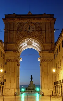 Arco da Rua Augusta in Lisbon, Portugal
