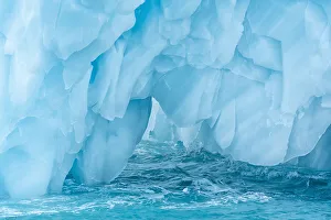 Arctic, Svalbard, Nordaustlandet Island. Colorful bits of ice have calved from the Arctic, Svalbard, Nordaustlandet Island. Colorful bits of ice have calved from the