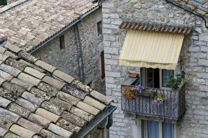 Ardeche Prints: Ardeche Castle, Vivier. Chateau de Vogue, France
