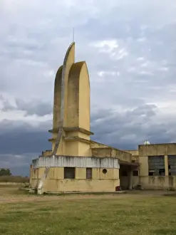 Pampa Prints: Argentina, Azul, early examples of contemporary architecture by Francisco Salamone; slaughterhause