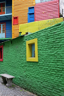 Neighborhood Prints: Argentina, Buenos Aires. La Boca, Tango Street
