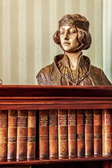 Argentina, Buenos Aires. Medieval bust of a woman