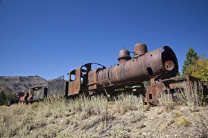 Images Dated 20th March 2009: Argentina, Chubut Province, El Maiten. Narrow gauge steam locomotive museum