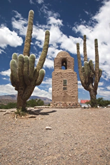 Jujuy Province Prints: ARGENTINA, Jujuy Province, Humahuaca. Heros Monument